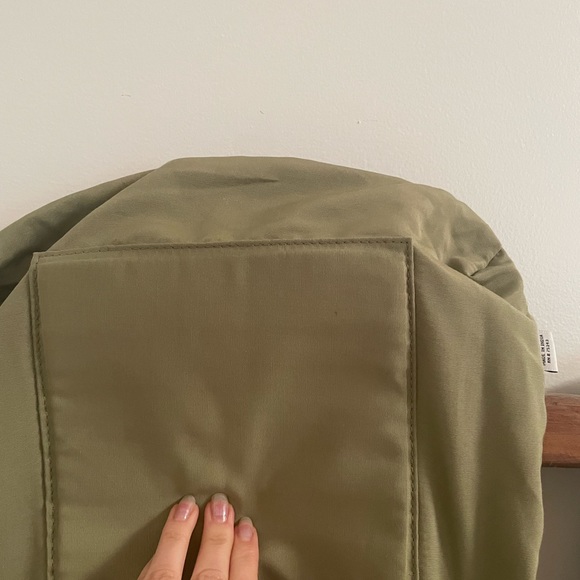 Rachel Roy Distressed Leather Convertible Bag lime green - Picture 9 of 15